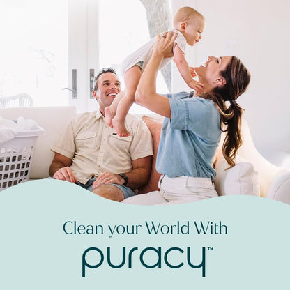 Puracy Natural Dish Soap Refill – Self-Care Kitchen Sink Ritual, Plant-Based Liquid for Sensitive Skin