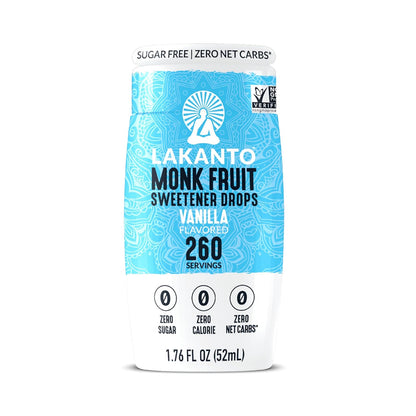 pure monk fruit extract as the only active ingredient