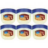 Vaseline Lip Therapy Cocoa Butter 6-Pack – Stocking Stuffer Mini Lip Balm Gift Set for Her, Soft Glowing Lips