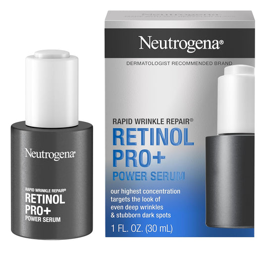 pure retinol at neutrogena's highest concentration with soothing emollient complex