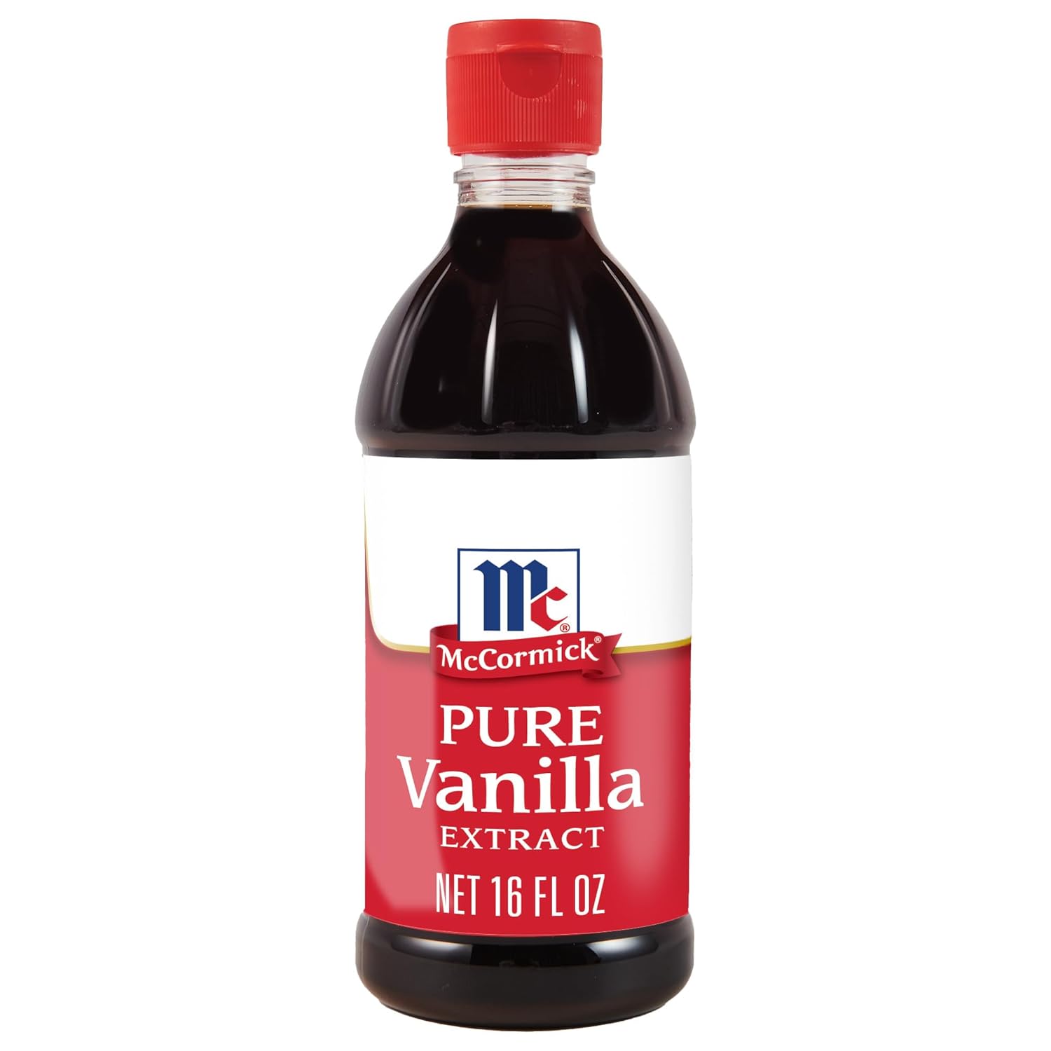 pure vanilla bean extractives in water and alcohol formulation (no corn syrup)
