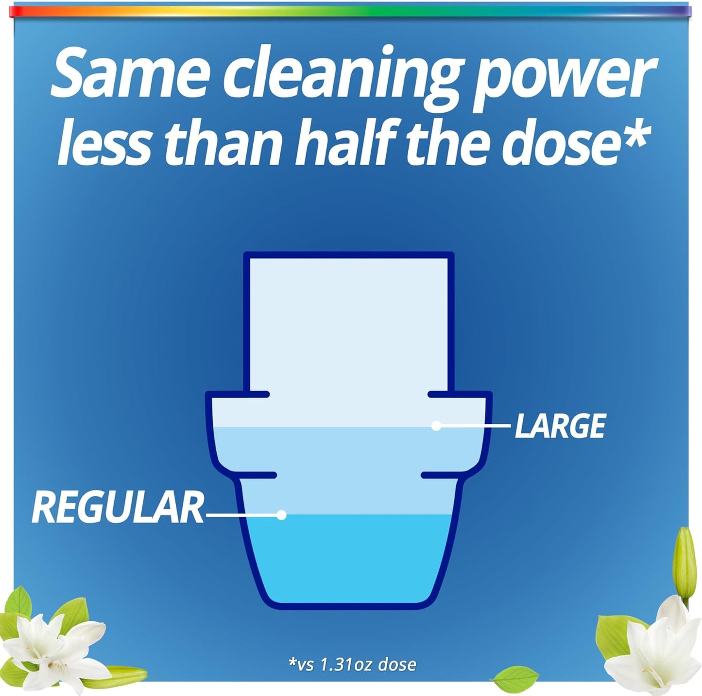 Purex Natural Elements Fresh Lilies & Linen Liquid Detergent, 82.5 oz, 165 Loads, Dye-Free, Plant-Based Laundry Wash for a Calming Self-Care Laundry Ritual