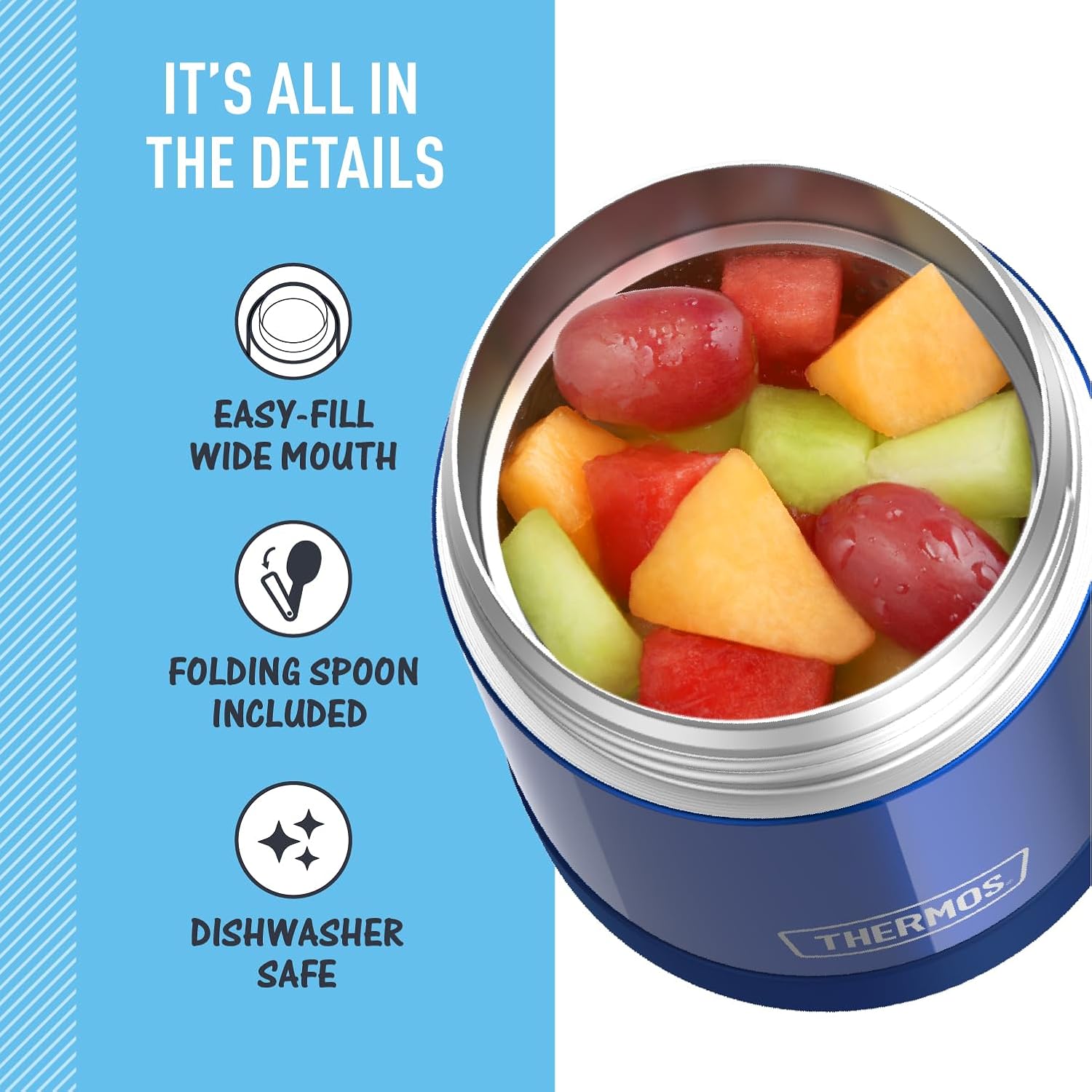 push-button easy-open lid design