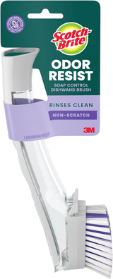 Scotch-Brite Odor Resist Soap Control Dishwand – Kid-Safe, Germ-Free Kitchen Cleaning Tool for Nonstick Cookware