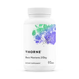 THORNE Basic Nutrients 2/Day – Durable Travel Kit Multi for On-the-Go Wellness