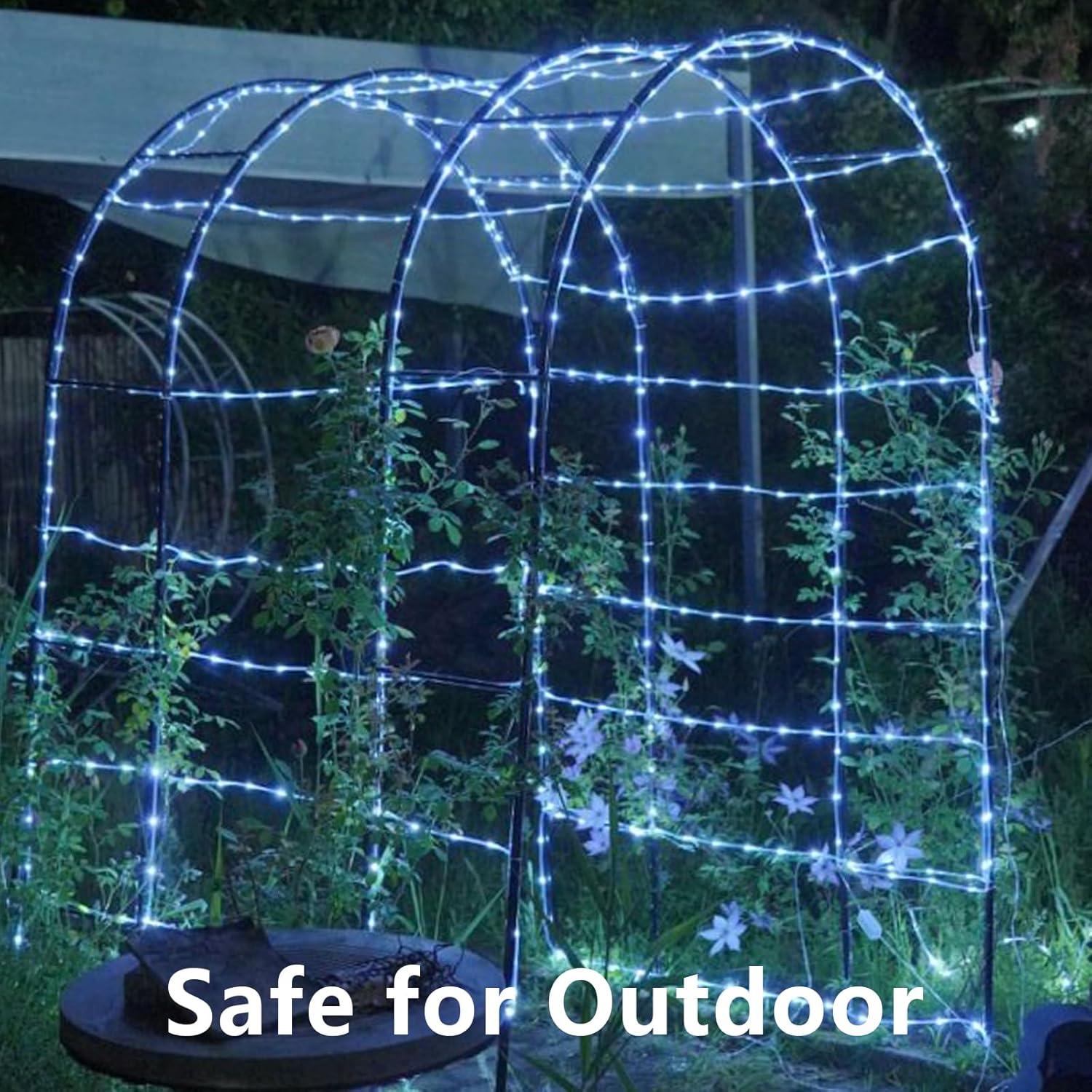 QITONG Solar Rope Lights – Thoughtful Housewarming and Birthday Gift for Her, 66ft Waterproof
