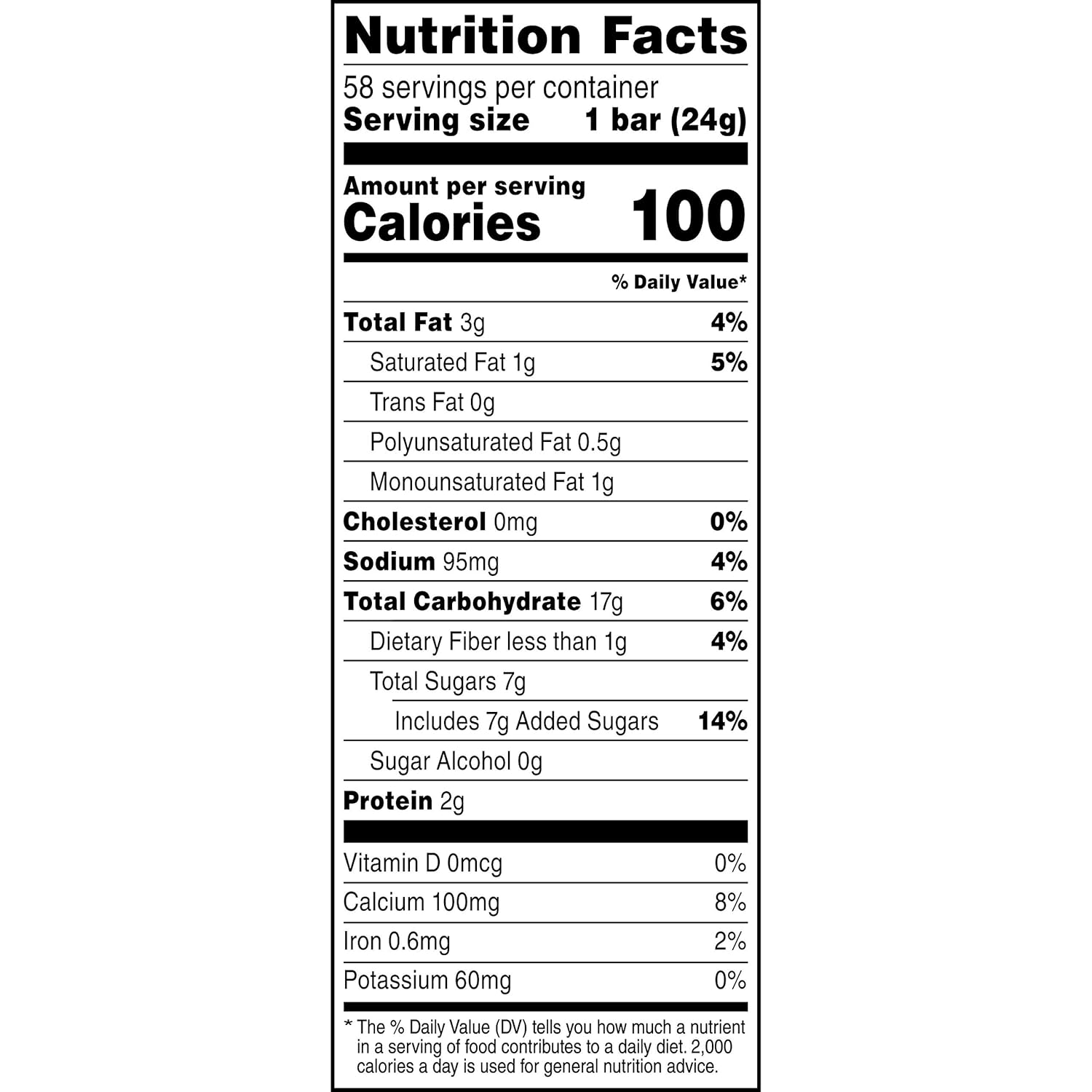 Quaker Chewy Granola Bars – School Lunchbox Snack for Kids, 58 Individually Wrapped Peanut Butter Chocolate Chip