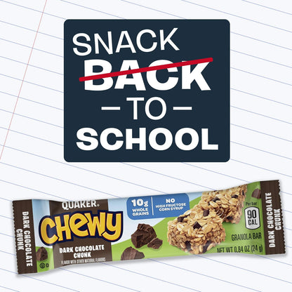 Quaker Chewy Granola Bars Variety Pack – Care Package Snack Gift for Busy Parents and Students