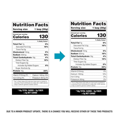 Quest Nutrition Cheese Crackers – Shelf-Stable Trail Snack for Hiking Days, Spicy Cheddar 4-Count