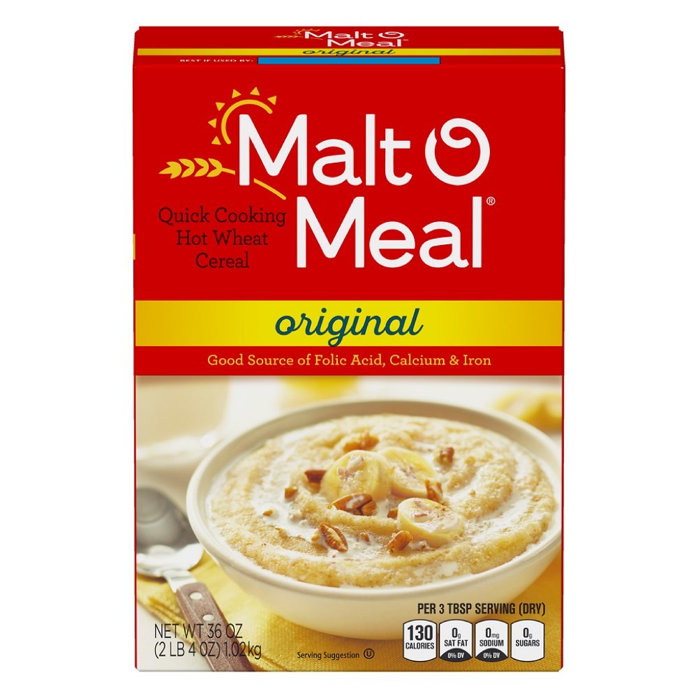quick-cooking hot wheat cereal (ready in minutes)