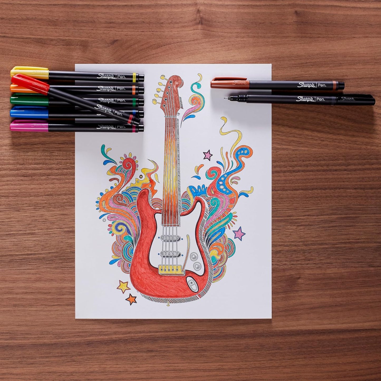 quick-drying, water-resistant, fade-resistant alcohol-based ink