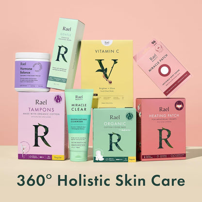 Rael Miracle Spot Cover – Clean Vanity Pick for Bathroom Counter, Ultra-Thin Invisible Acne Patches in Two Sizes