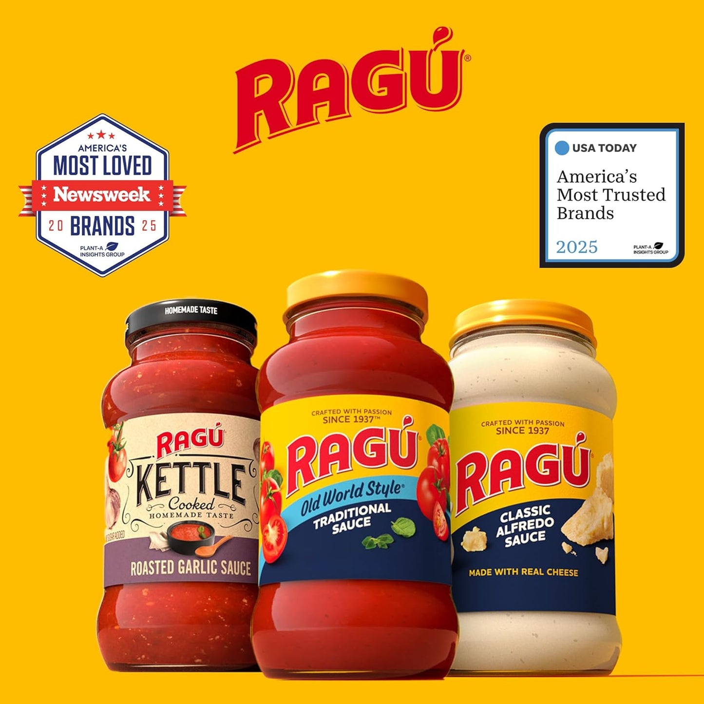 Ragu Old World Style Pasta Sauce, Olive Oil Recipe, Versatile Base for Baked Pasta and Weeknight Meals, 45 oz