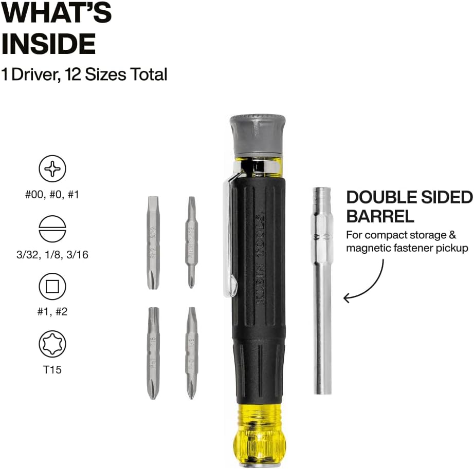 rare-earth magnetic bit retention and pickup tip