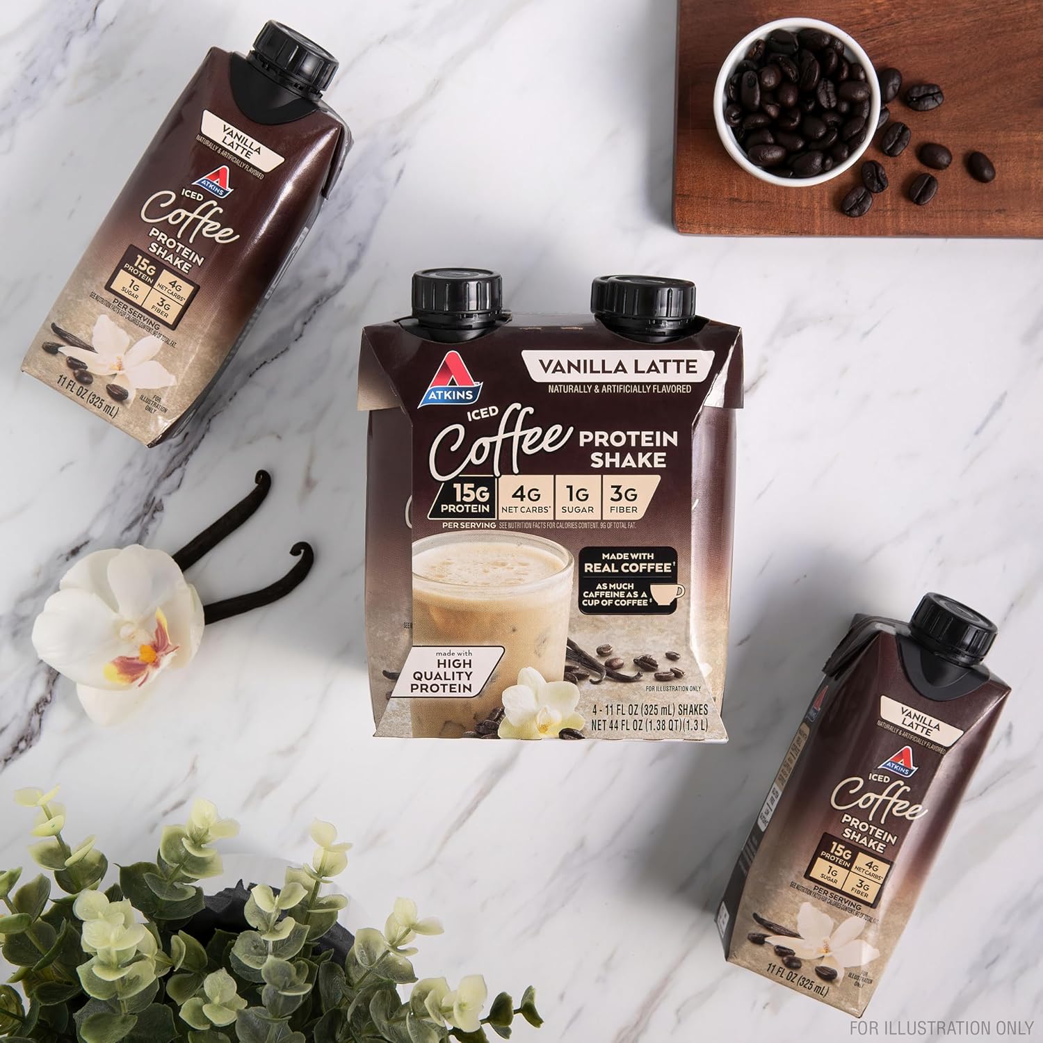 ready-to-drink format requiring no mixing, blending, or refrigeration until opened