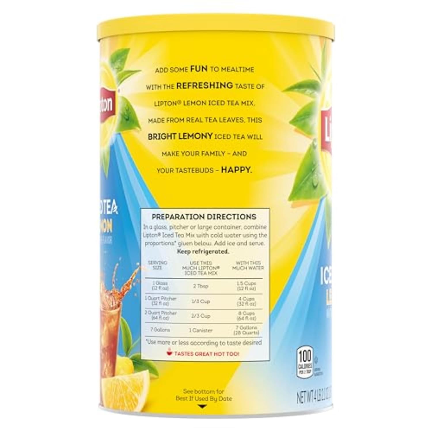 real cane sugar as the primary sweetener (not high-fructose corn syrup)