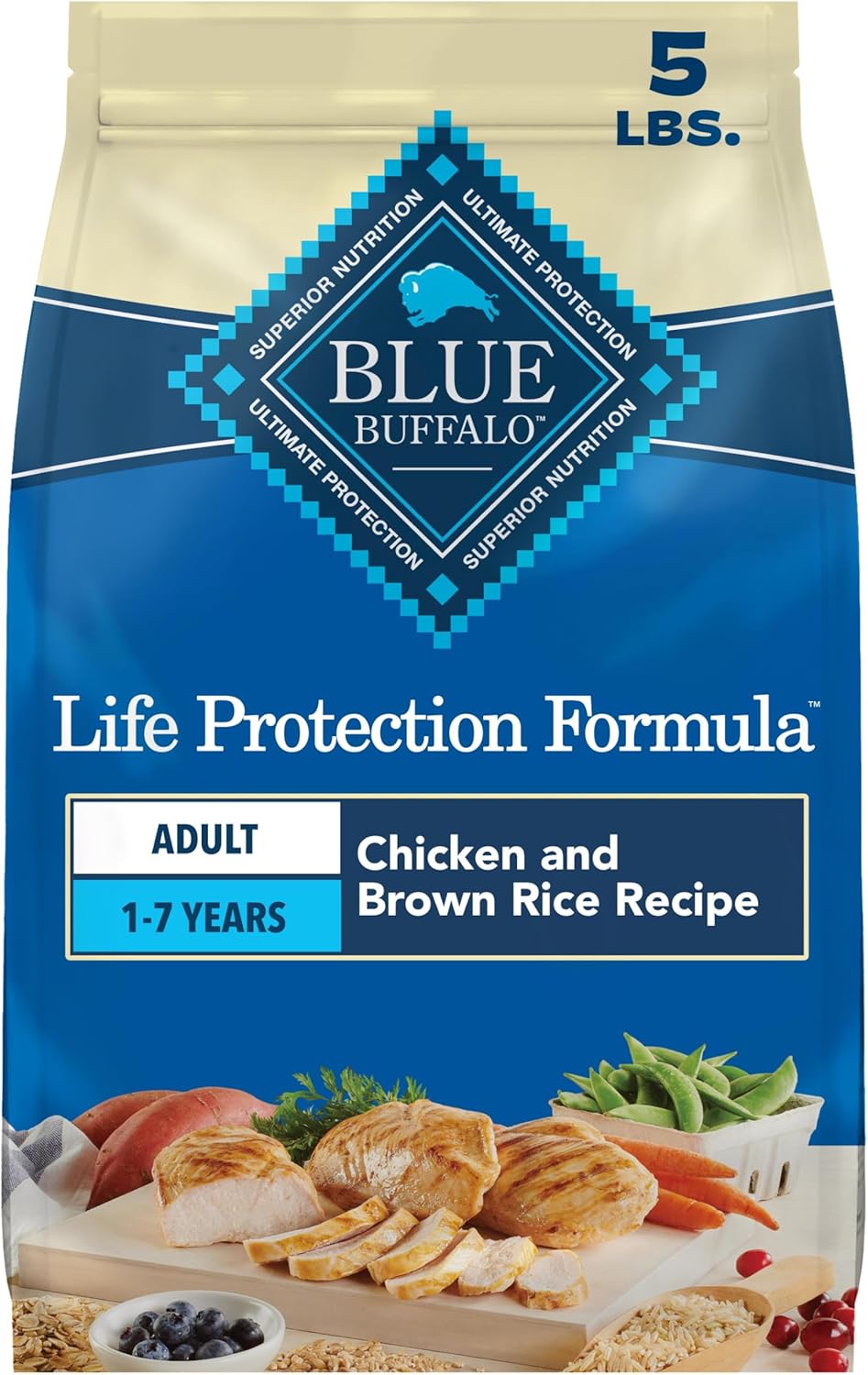 real deboned chicken as the first ingredient plus chicken meal for concentrated protein