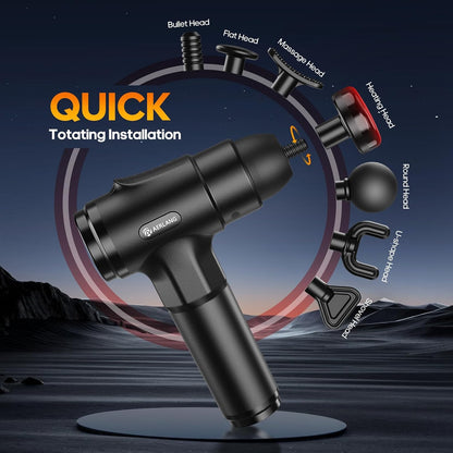 real-time pressure feedback with auto-adjusting percussion intensity on the lcd screen
