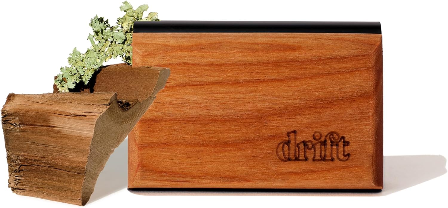 real wood scent block infused with natural essential and fragrance oils