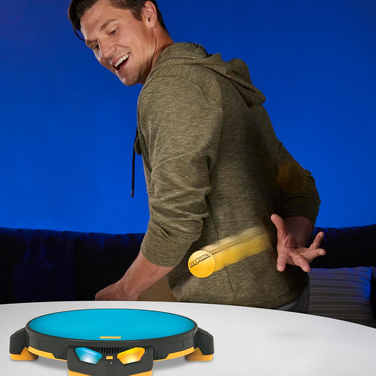 Rebounce Game | Safe Indoor Active Play for Kids Ages 8+ | Soft Foam Ball Tabletop Bouncer for Living Room and Playroom