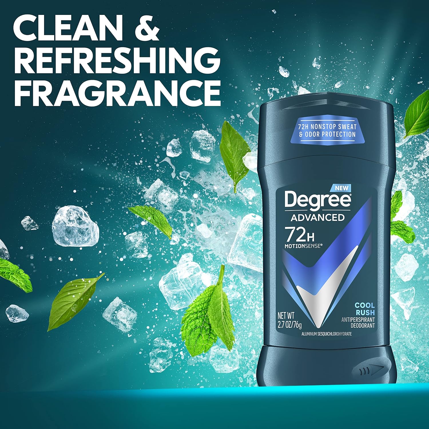 recyclable packaging as part of degree's sustainability effort