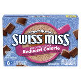 Swiss Miss Reduced Calorie Hot Cocoa Mix – Low-Calorie Bedside Nightstand Drink for Calorie-Conscious Adults, 96 Single-Serve Packets