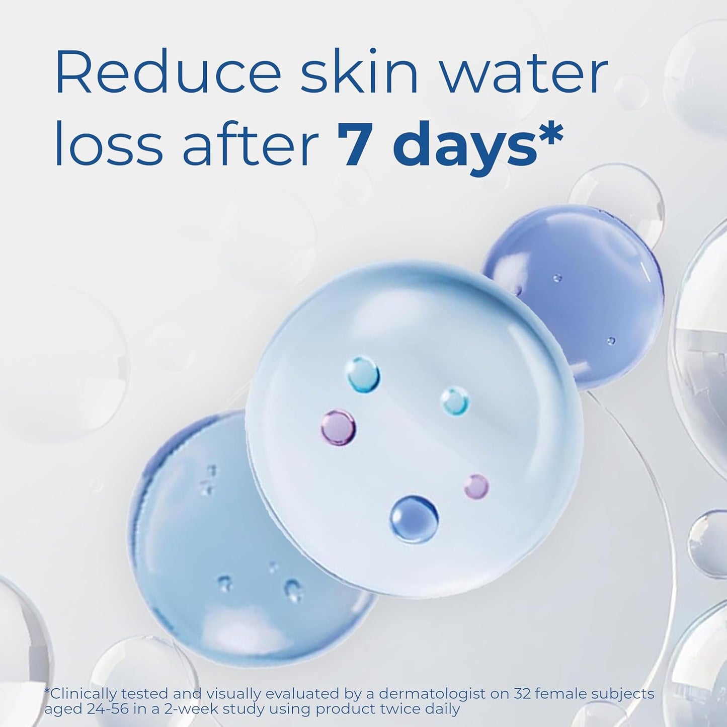 reduces transepidermal water loss (tewl) for improved skin hydration retention
