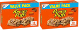 Reese's Puffs Treat Bars – Portable Camping and Road Trip Snack, 16 ct Individually Wrapped Cocoa Bars