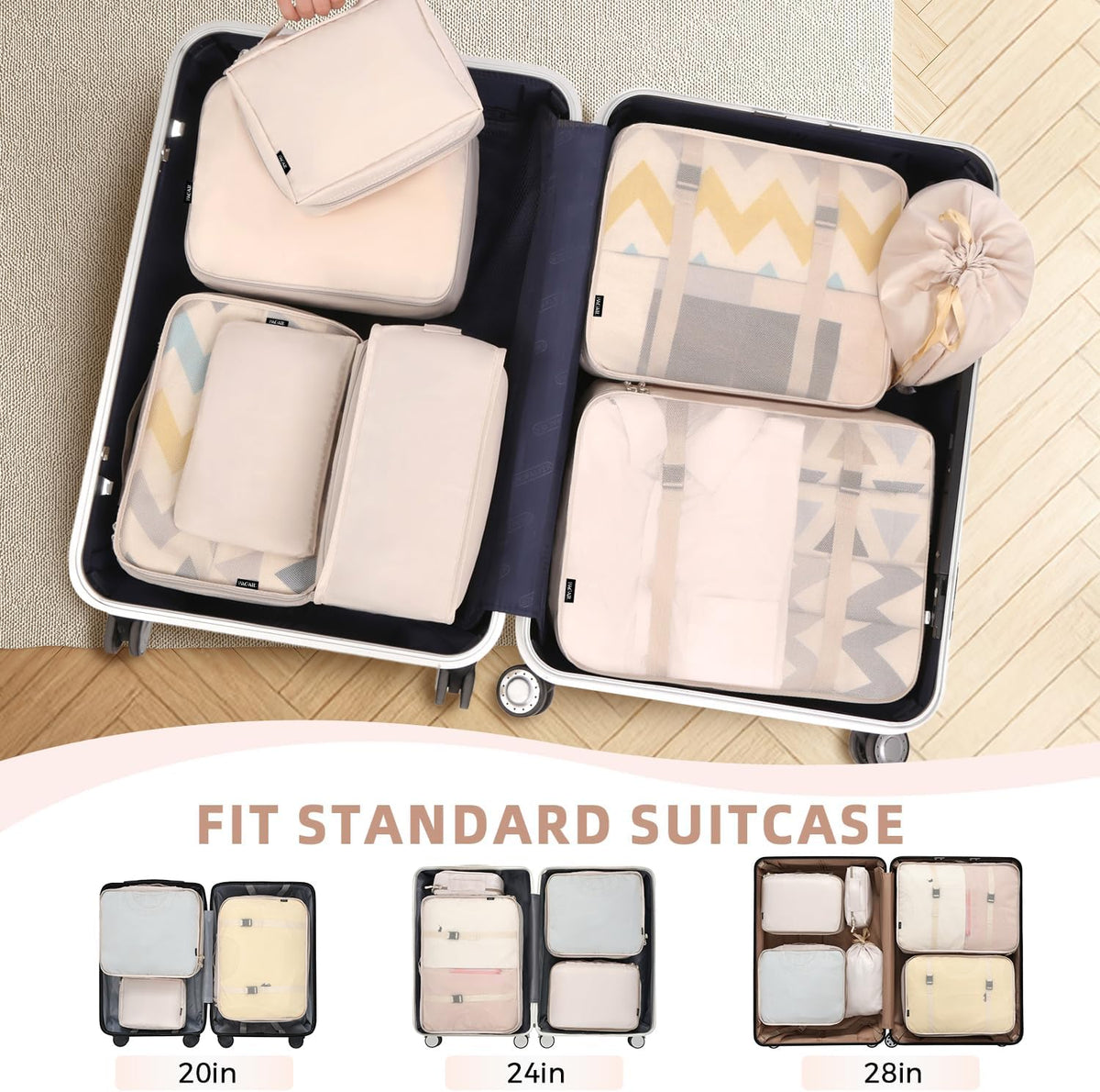 reinforced carrying handle on each cube for grab-and-go transfer