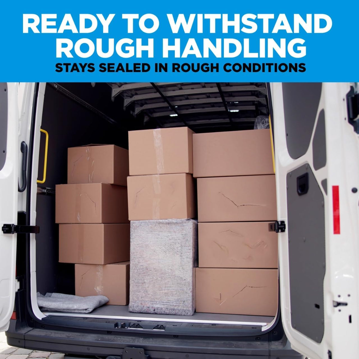 release coating for smooth, easy unwinding during repetitive sealing tasks