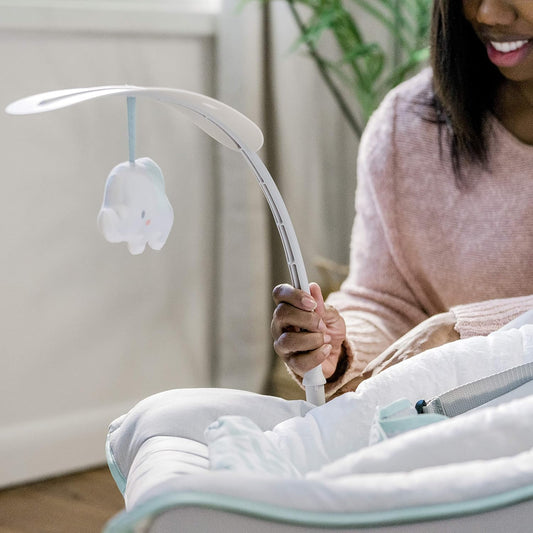 removable infant bolster for newborn support that converts the seat as baby grows