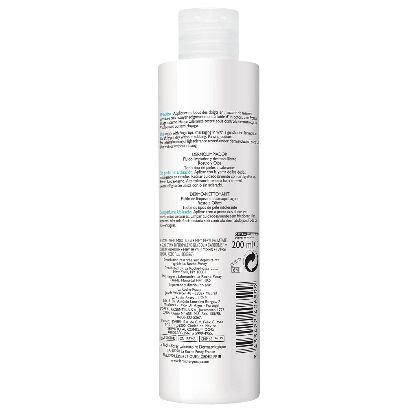 removes waterproof face and eye makeup effectively