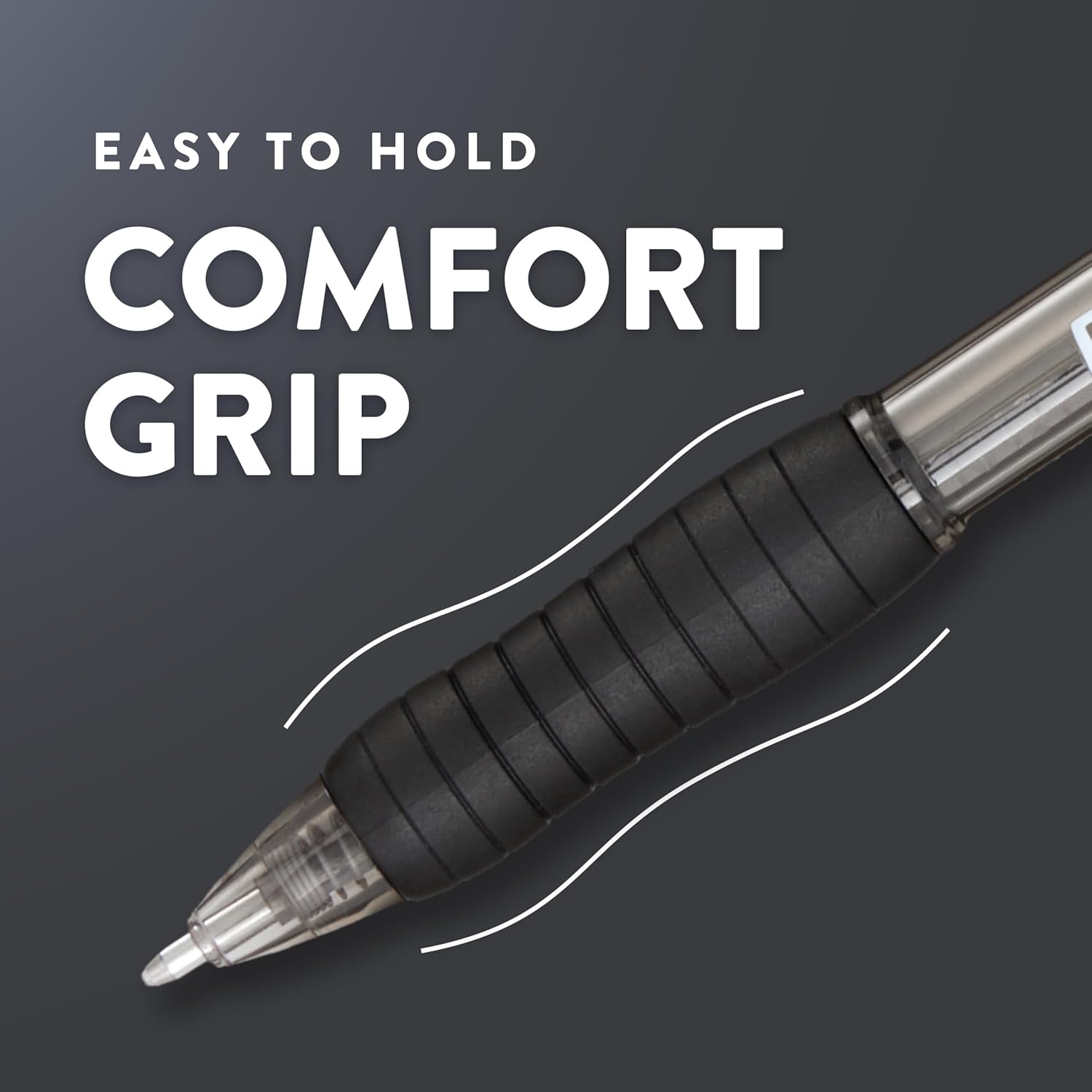 retractable click mechanism with no cap to lose