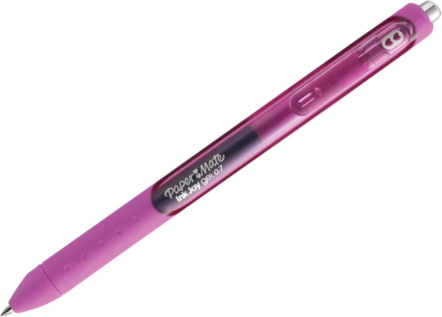 retractable tip design with no cap to lose