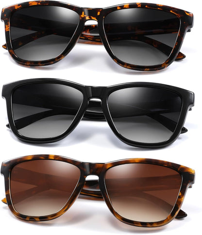 Retro Sunglasses for Outdoor Dining and Hiking – Lightweight UV400 Polarized Lenses Unisex