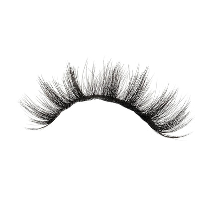 reusable cluster design compatible with kiss strip lash adhesive or glueliner