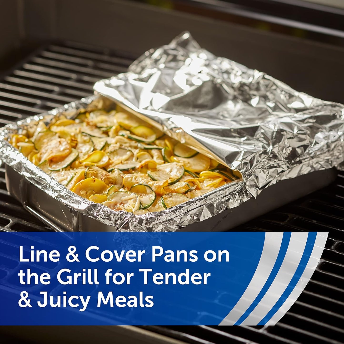 Reynolds Wrap Aluminum Foil Roll – Heavy-Duty Grilling Companion for Backyard BBQs and Tailgates