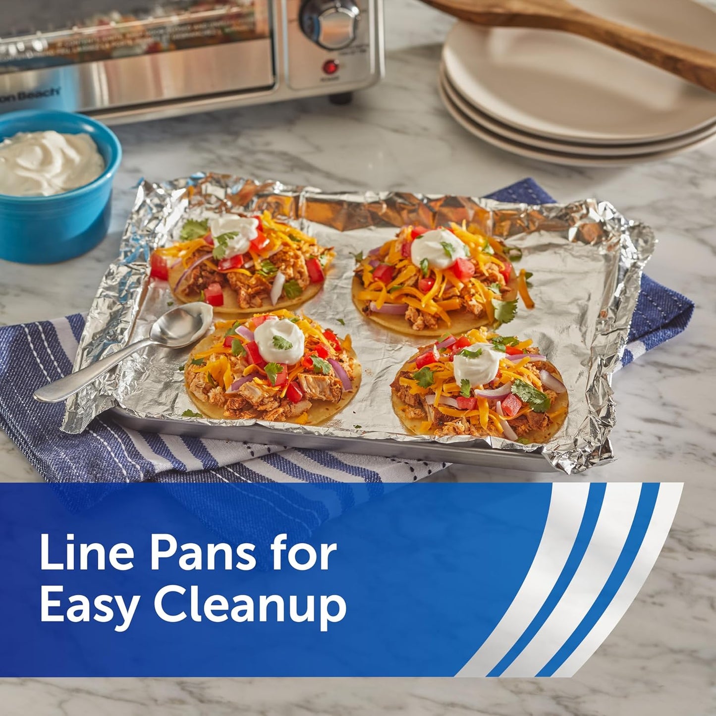 Reynolds Wrap Pop-Up Foil Sheets – Family-Friendly Kitchen Helper for Snack and Lunch Packing