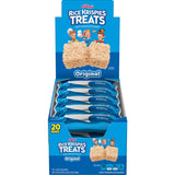 Kellogg's Rice Krispies Treats Crispy Marshmallow Squares – School Safe After-School Snack for Kids, Individually Wrapped Bars, 12.4oz