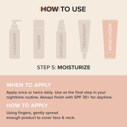 rich cream texture that absorbs without greasiness