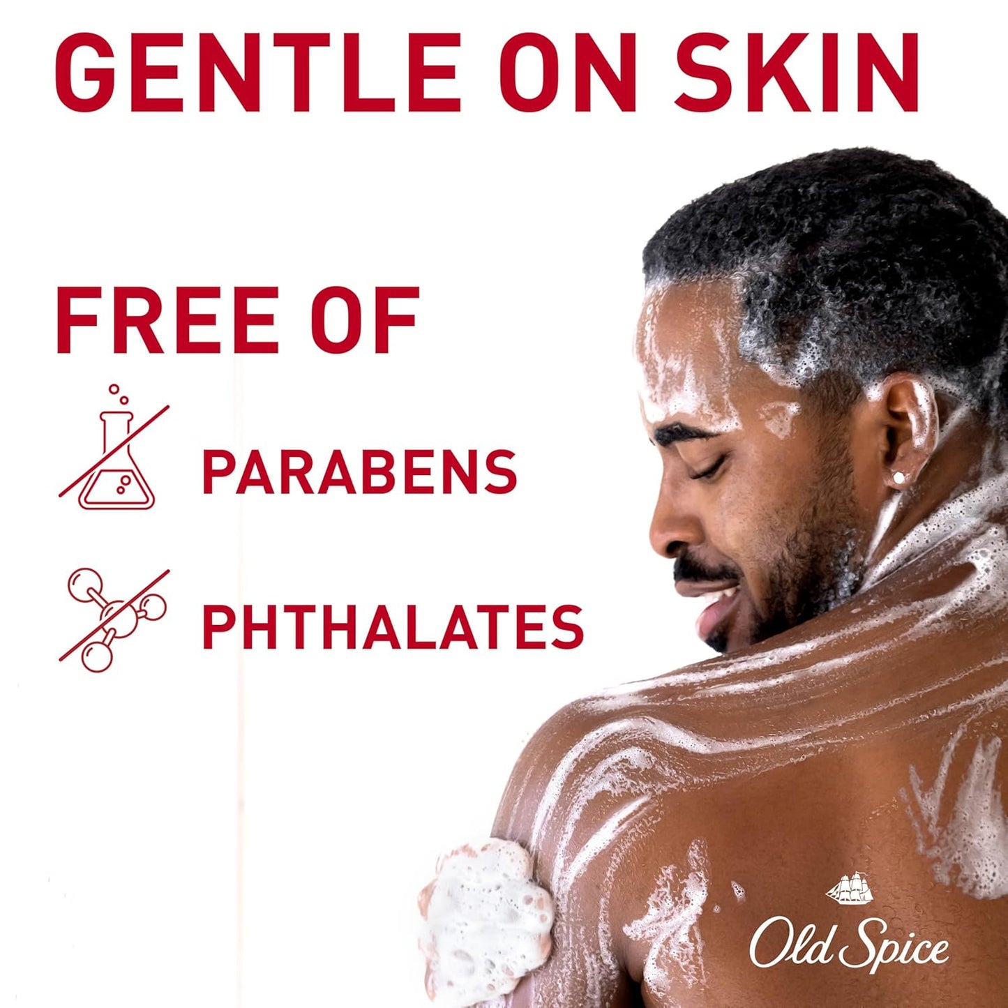 rich, creamy lather for a spa-like shower experience