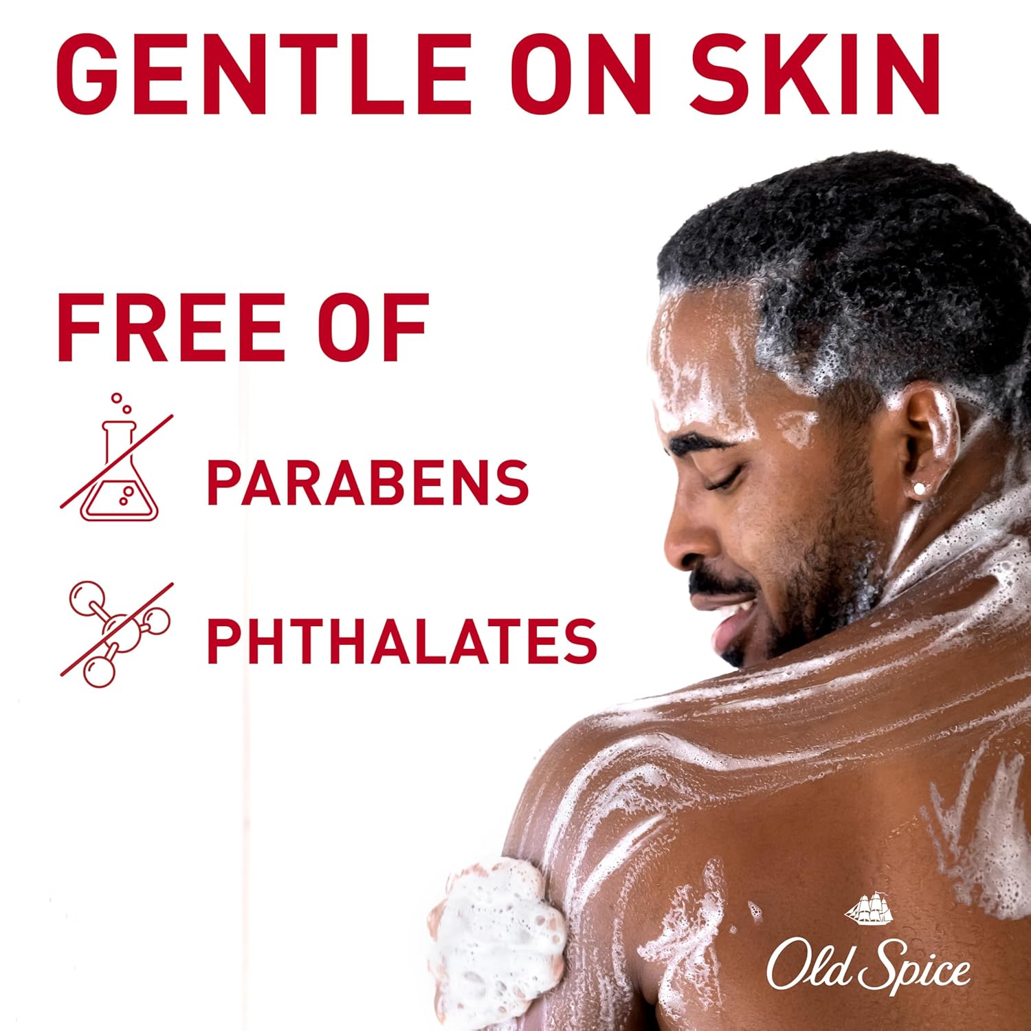 rich, creamy lather for a spa-like shower experience
