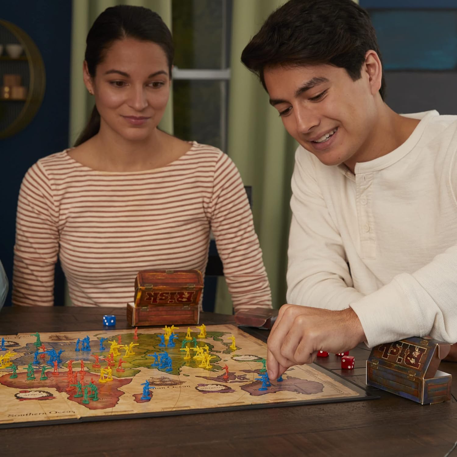 Risk Board Game – Family-Friendly Strategy Game for Playroom and Dining Table, Ages 10 and Up