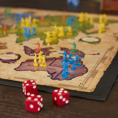 Risk Board Game – Family-Friendly Strategy Game for Playroom and Dining Table, Ages 10 and Up