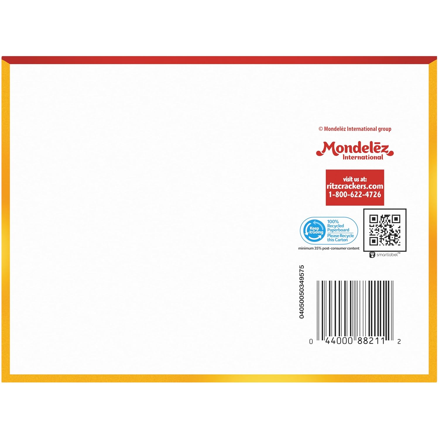 RITZ Cheese Sandwich Crackers – School Lunchbox Snack Pack for Kids, 48 Single-Serve Pouches