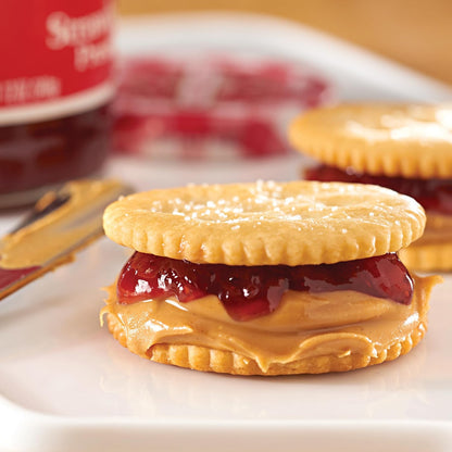 RITZ Original Crackers – Lunchbox Snack for Kids' School Meals, Individually Wrapped Sleeves