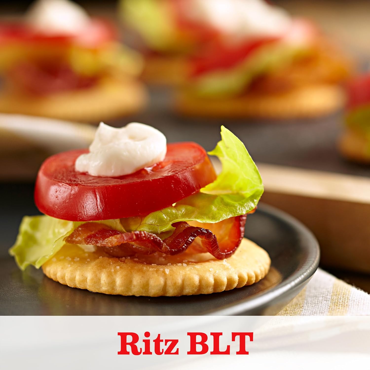 RITZ Original Crackers – Picnic Snack for Outdoor Dining, 8 Individually Wrapped Sleeves