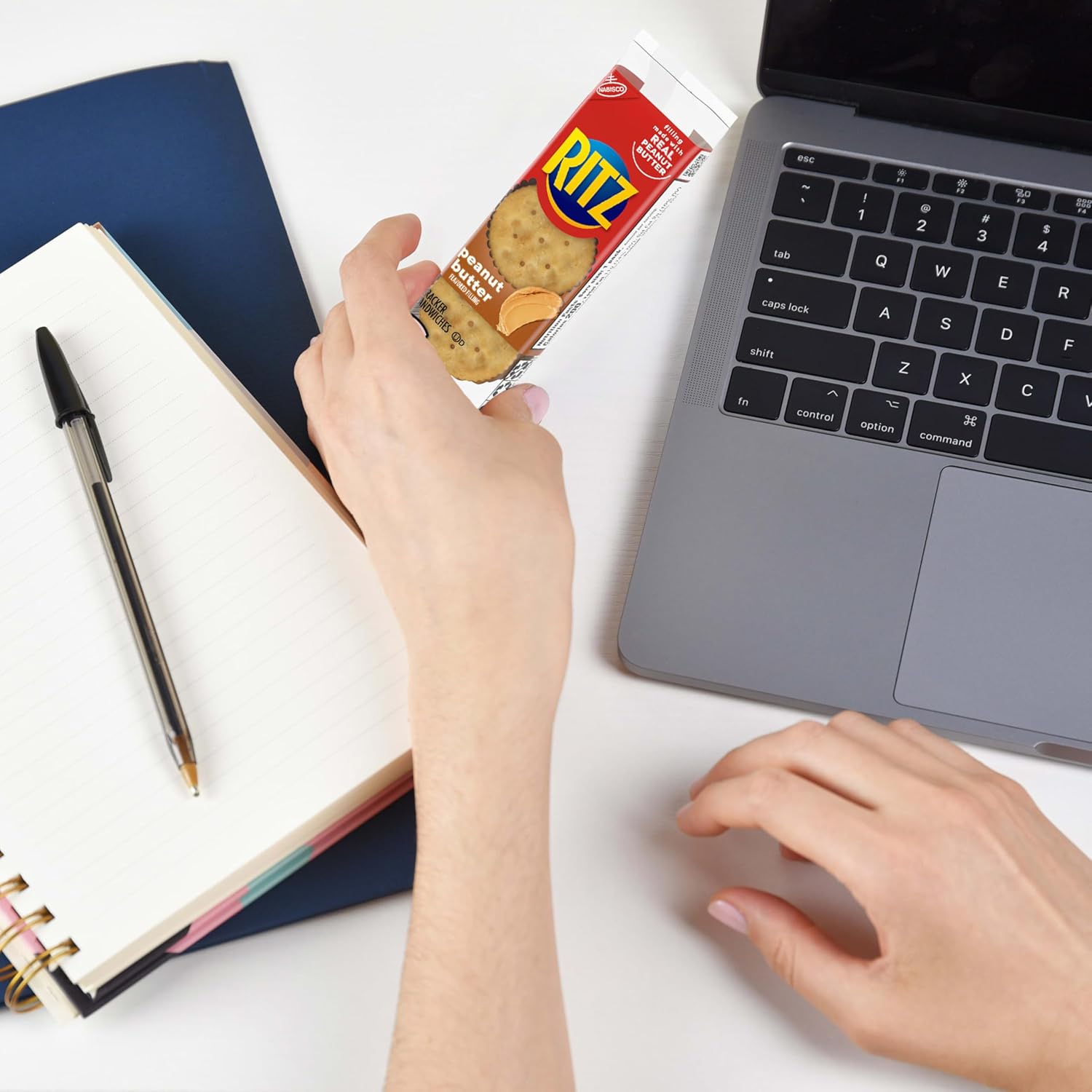 RITZ Peanut Butter Sandwich Crackers – Hiking and Camping Snacks for Backpacks and Trail Pits