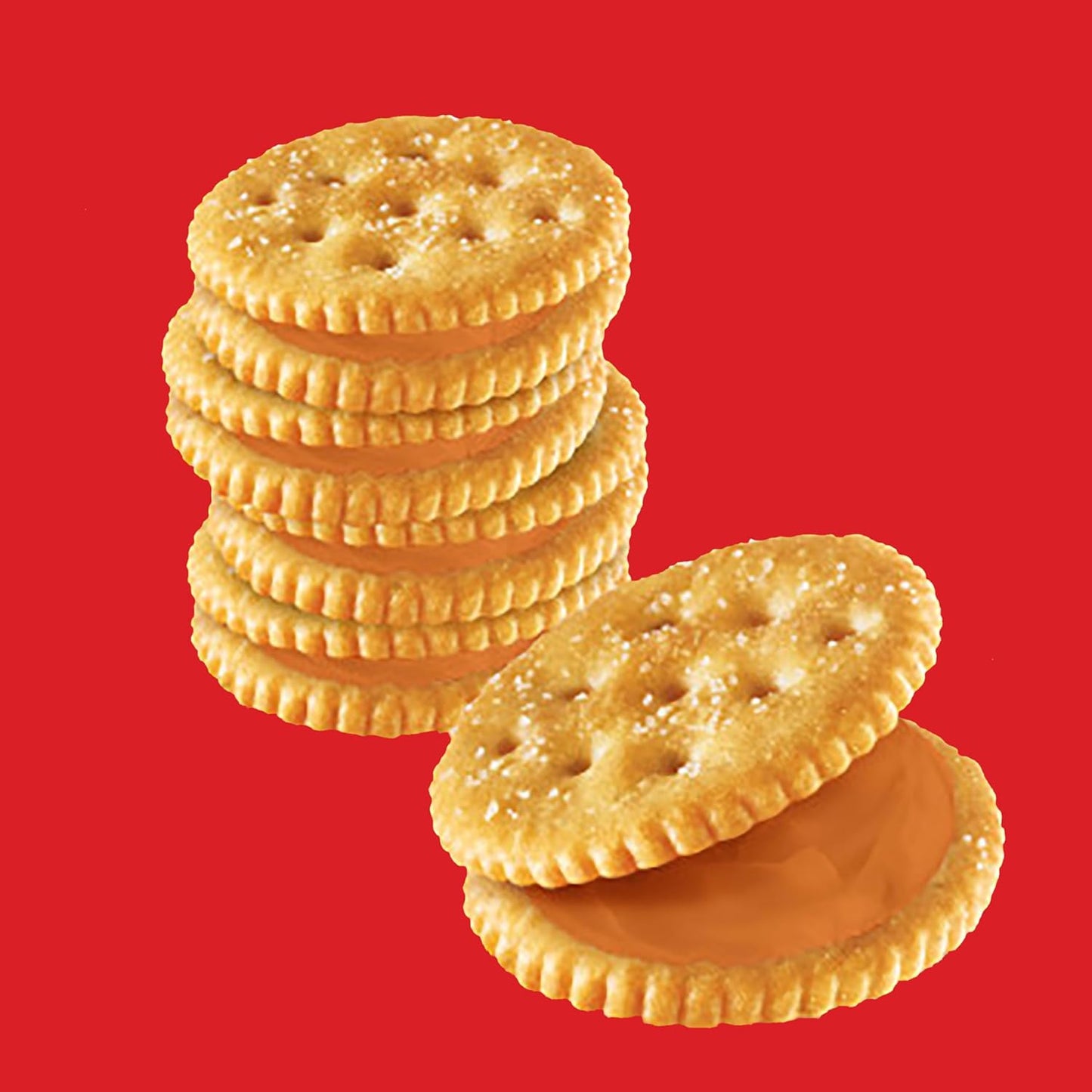 RITZ Peanut Butter Sandwich Crackers – Hiking and Camping Snacks for Backpacks and Trail Pits