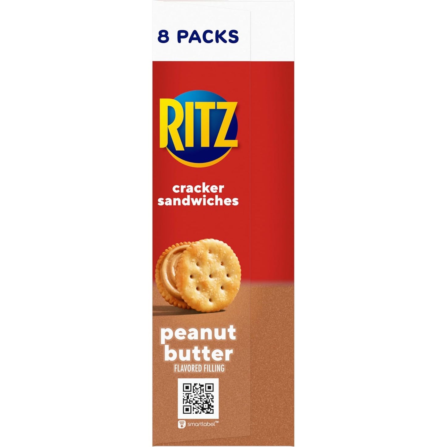 RITZ Peanut Butter Sandwich Crackers – Hiking and Camping Snacks for Backpacks and Trail Pits